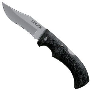 GERBER 6079 GATOR FOLD CLIP POINT SERRATED EDGE KNIFE BRAND NEW G06079
